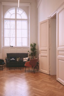 Mensa in der Universität für angewandte Kunst Wien