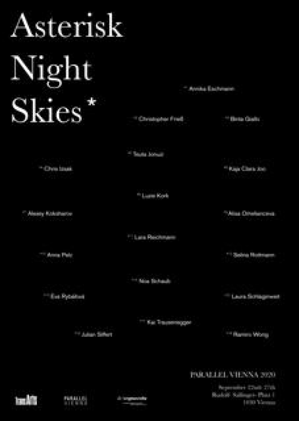 Poster: Asterisk Night Skies