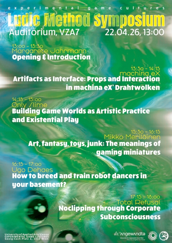 Veranstaltungsplakat
                                          Ludic Symposium 2026