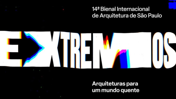 Veranstaltungsplakat
                                          Extremos 14. Internationalen Architekturbiennale São Paulo