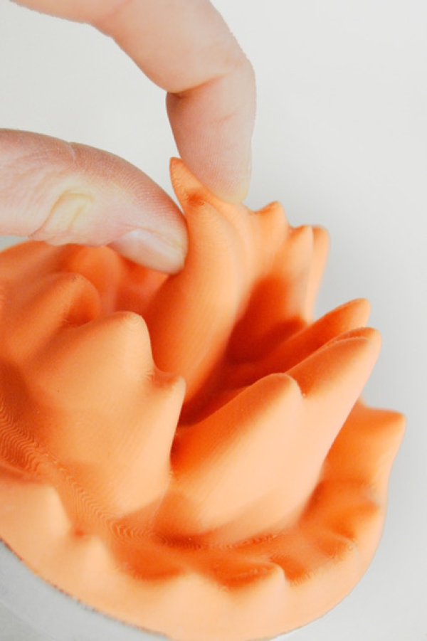 Image:
                                          via Jona Wolf. Untitled piece for Schwules Museum Berlin which represents queer experience through the passage of time by
                                          merging soft silicone and concrete in one object